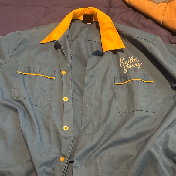Sailor Jerry Bowling Shirt - Picture 1 of 2